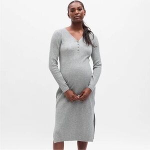 GAP maternity knit dress